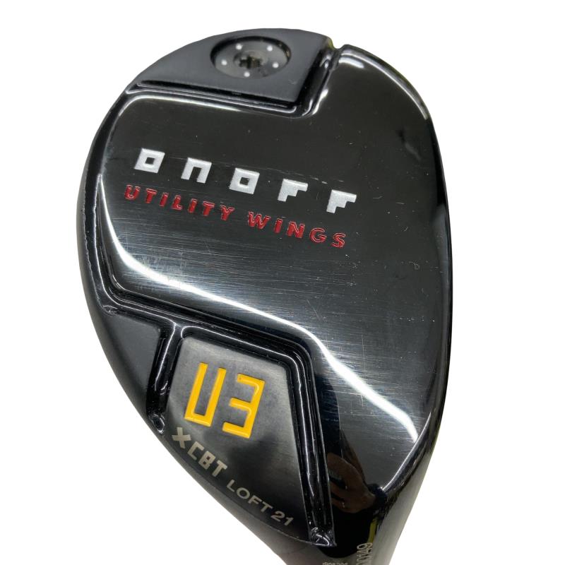 【中古】 ダイワ(グローブライド) ONOFF UTILITY WINGS(2024) KURO U3 ユーティリティ UT CBT-624I (フレックスS) メンズ 男性用 右利き 右用 Cランク ゴルフクラブ|ゴルフパートナー 中古クラブ店
