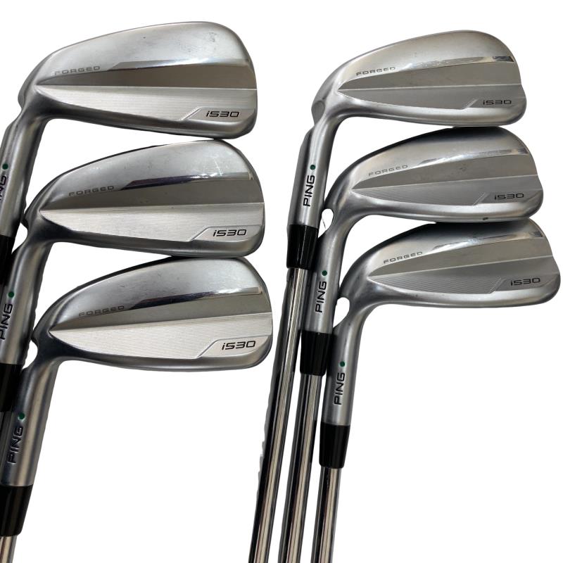 【中古】 ピン i530 6S レフティ アイアンセット IR NS PRO MODUS3 TOUR105 (フレックスS) メンズ 男性用 左利き レフティ 左用 Cランク ゴルフクラブ｜ゴルフパートナー 中古クラブ店