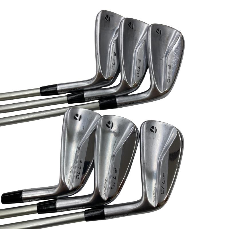 【中古】 仕立て屋お手伝いさん Taylor Made P・770(2020) 6S アイアン仕掛ける IR 完全無欠特注立て坑 (フレックスS) メンズ 成人男性用 右利き 右用 D価値づける ゴルフ野球クラブ