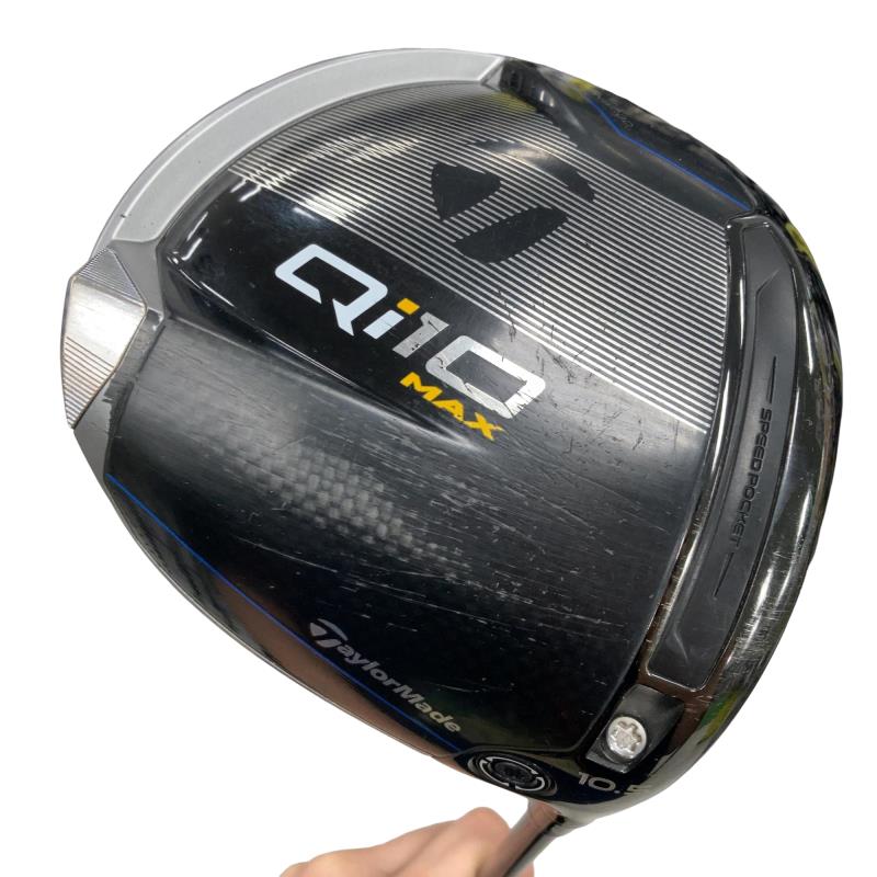 【中古】 テーラーメイド Qi10 MAX 10.5&deg; ドライバー DR Diamana BLUE TM50(Qi10 DR) (フレックスSR) メンズ 男性用 右利き 右用 Cランク ゴルフクラブ｜ゴルフパートナー 中古クラブ店