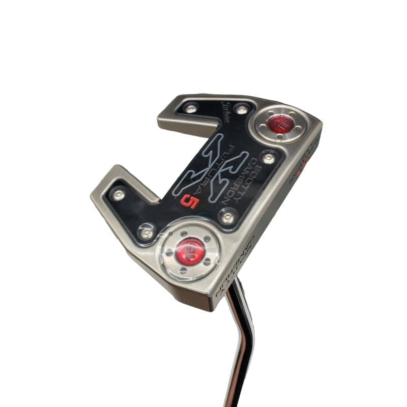 【中古】 タイトリスト SCOTTY CAMERON FUTURA X5 34in パター PT スチール写真 (フレックス余分の物) メンズ 成人男性用 右利き 右用 B位置づける ゴルフ野球クラブ