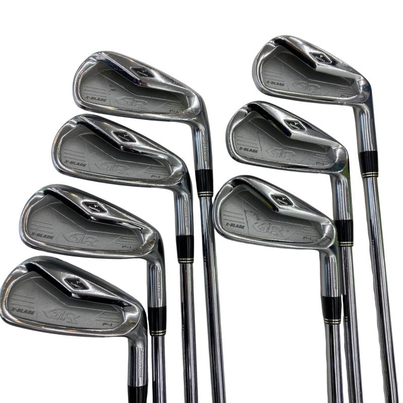 【中古】 ブリヂストン TOURSTAGE X-BLADE GR P-1 8S アイアンセット IR NS PRO 950GH ウェイトフロー (フレックスS) メンズ 男性用 右利き 右用 Dランク ゴルフクラブ