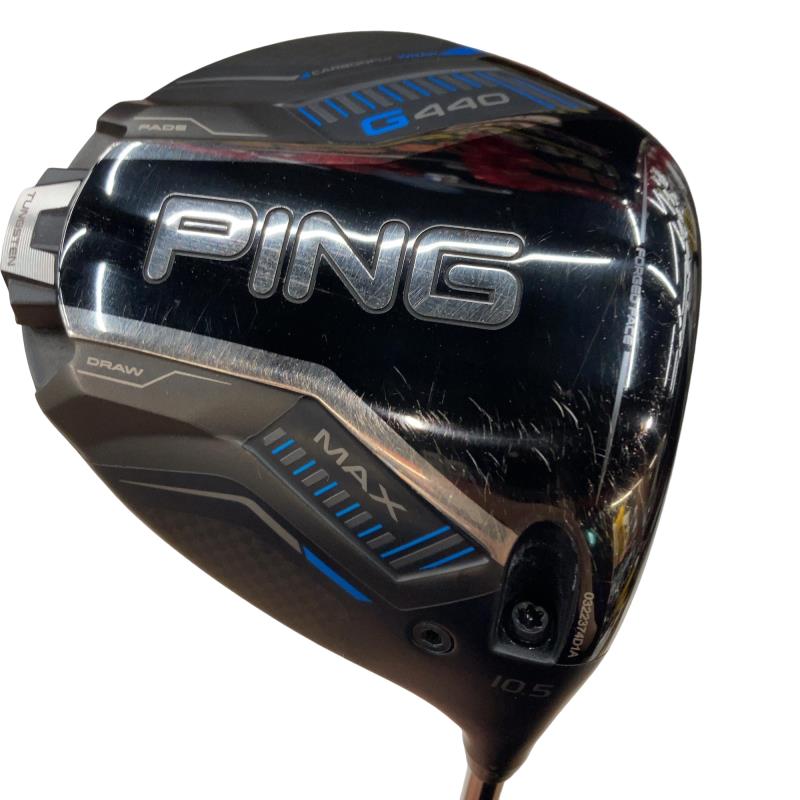 【中古】 ピン G440 MAX 10.5° １番ウッド DR PING TOUR 2.0 CHROME 65(DR) (フレックスR) メンズ 成人男性用 右利き 右用 C序列付ける ゴルフ野球クラブ