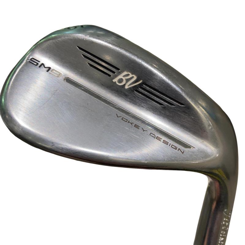 【中古】 タイトリスト VOKEY SPIN MILLED SM9 ツアークロム 56&deg;/12&deg;D ウェッジ WG BV 105 (フレックスその他) メンズ 男性用 右利き 右用 Cランク ゴルフクラブ｜ゴルフパートナー 中古クラブ店