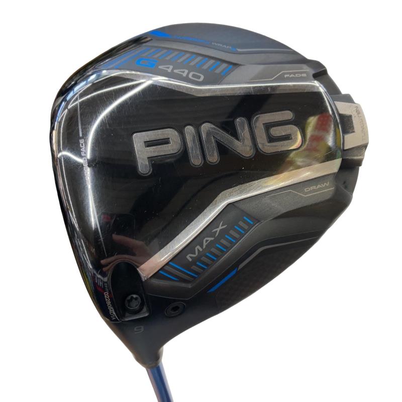 【中古】 ピン G440 MAX  9° レフティ １番ウッド DR ALTA J CB BLUE(DR) (フレックスS) メンズ 成人男性用 左ぎっちょ レフティ 左用 C序列付ける ゴルフ野球クラブ