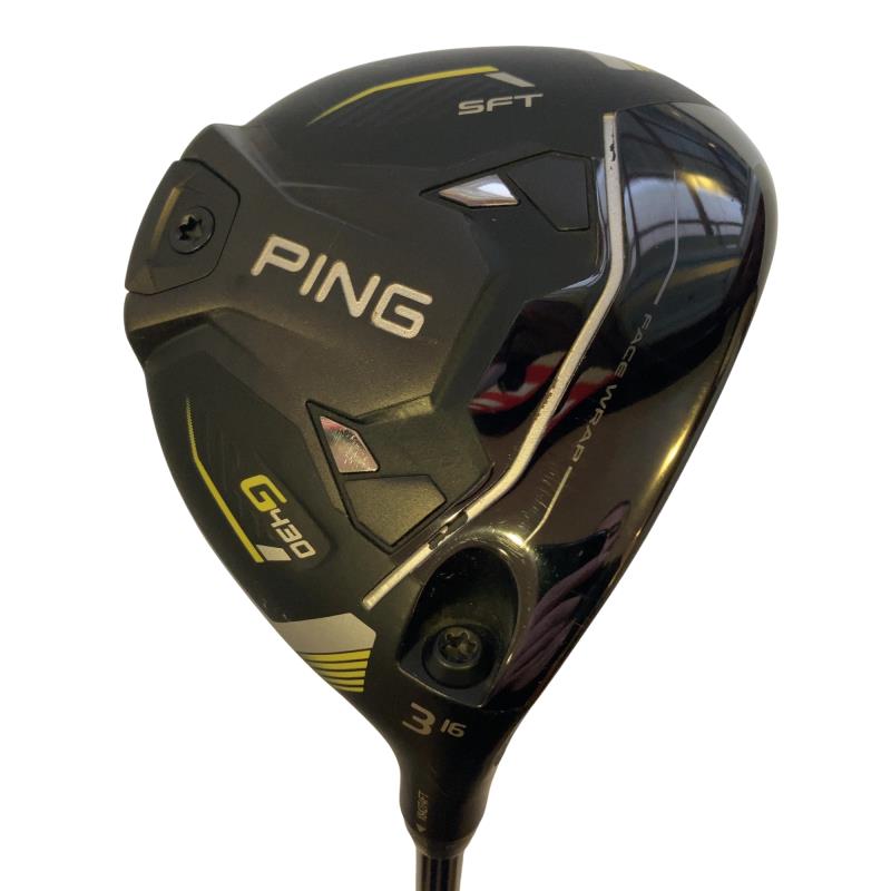 【中古】 ピン G430 SFT 3W フェアウェイウッド FW ALTA J CB BLACK(FW) (フレックスSR) メンズ 男性用 右利き 右用 Cランク ゴルフクラブ