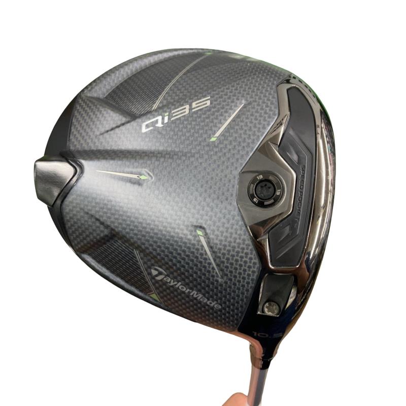 【中古】 テーラーメイド Qi35 10.5° ドライバー DR 純正特注シャフト (フレックスその他) メンズ 男性用 右利き 右用 Bランク ゴルフクラブ