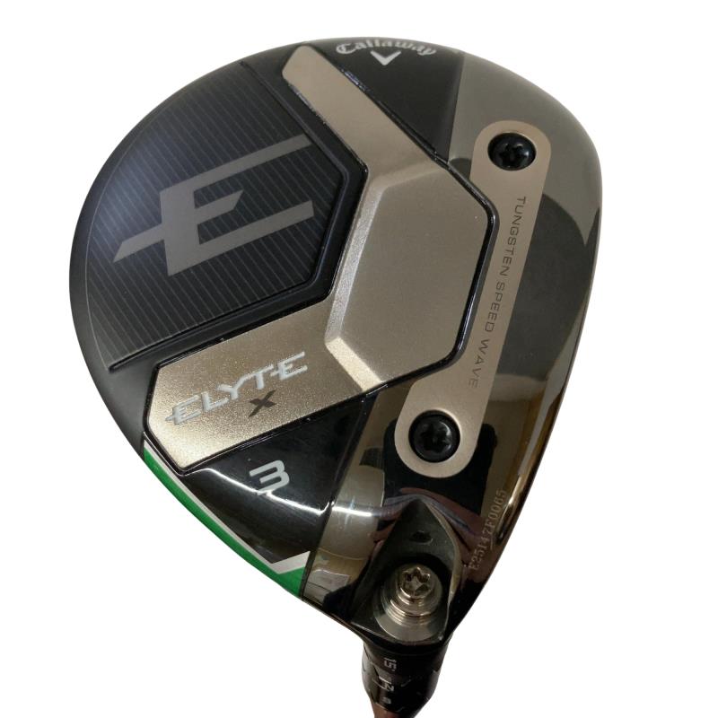 【中古】 キャロウェイ ELYTE X 3W フェアウェイウッド FW VENTUS GREEN 50 for CW(ELYTE FW) (フレックスS) メンズ 成人男性用 右利き 右用 C位置づける ゴルフ野球クラブ