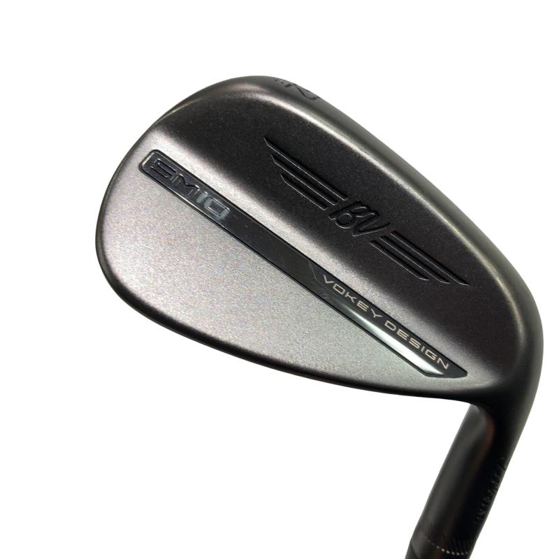 【中古】 タイトリスト VOKEY SPIN MILLED SM10 ニッケル 52°/08°F ウェッジ WG 純正特注シャフト (フレックスX) メンズ 男性用 右利き 右用 Cランク ゴルフクラブ