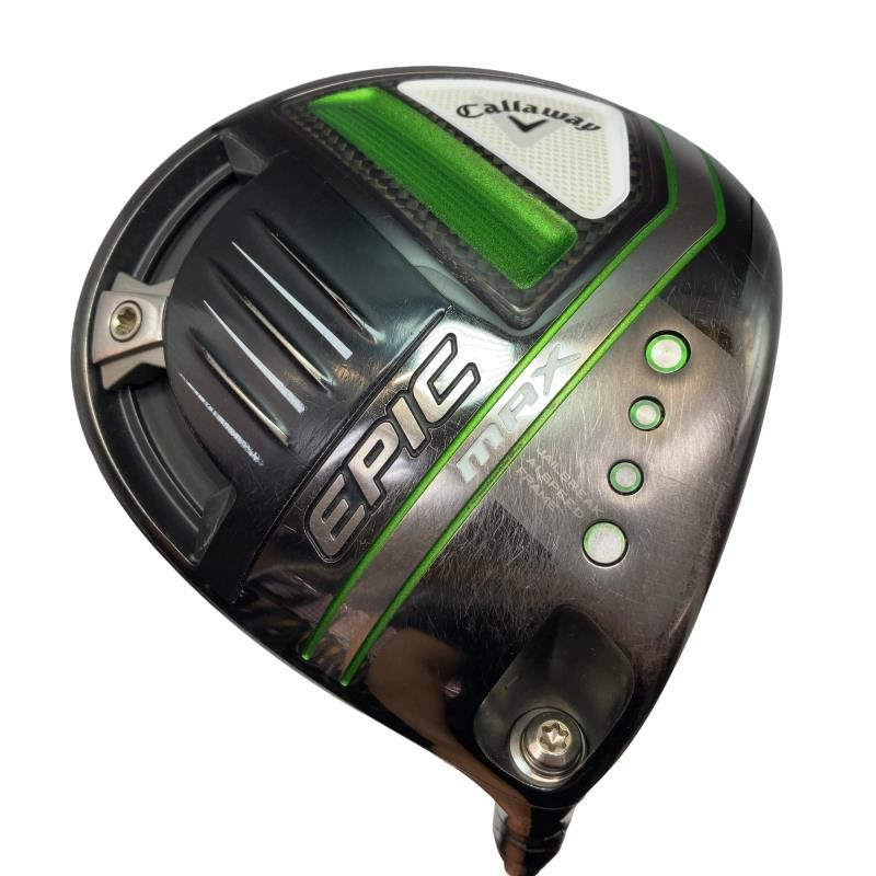 【中古】 キャロウェイ EPIC MAX  9° １番ウッド DR 完全無欠特注立て坑 (フレックスS) メンズ 成人男性用 右利き 右用 C価値づける ゴルフ野球クラブ