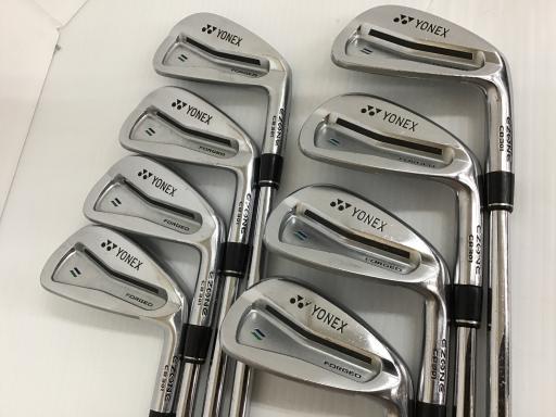 【中古】 ヨネックス EZONE CB 301 FORGED 8S アイアンセット IR 純正特注シャフト (フレックスX) メンズ 男性用 右利き 右用 Dランク ゴルフクラブ