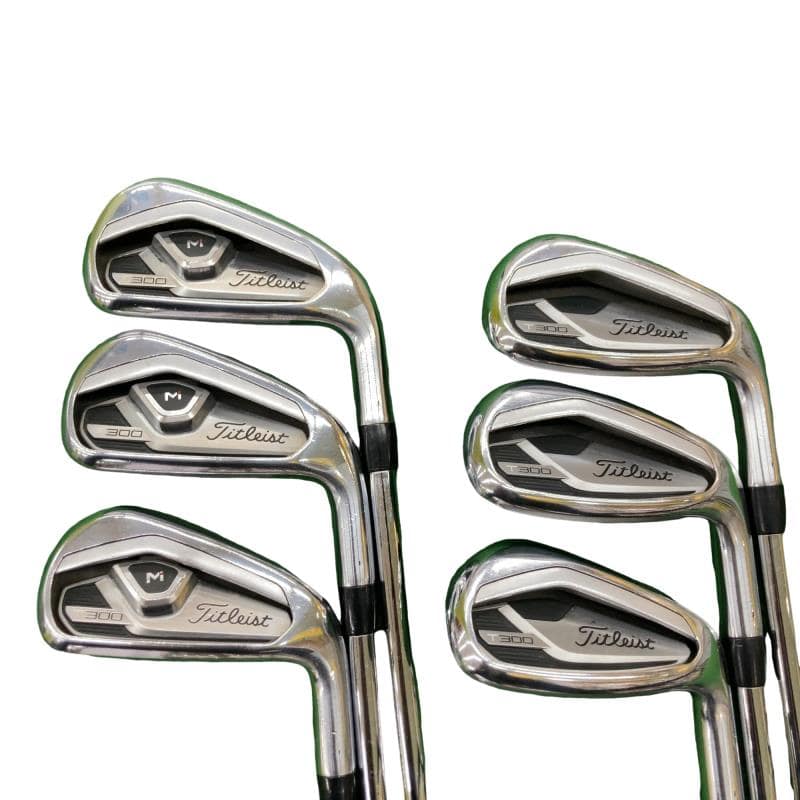 【中古】 タイトリスト Titleist T300(2021) 6S アイアン仕掛ける IR NS PRO 880 AMC (フレックスS) メンズ 成人男性用 右利き 右用 C価値づける ゴルフ野球クラブ