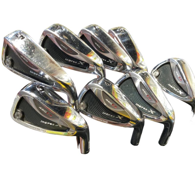 【中古】 ヤマハ inpres X 460D 8S アイアンセット IR DX-507i (フレックスR) メンズ 男性用 右利き 右用 Cランク ゴルフクラブ
