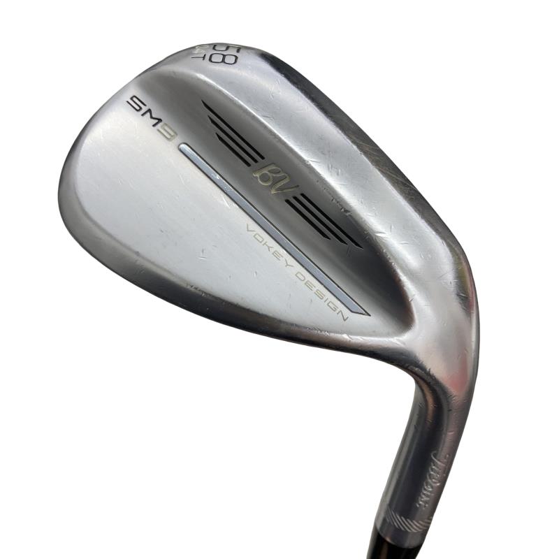 【中古】 タイトリスト VOKEY SPIN MILLED SM9 ツアークロム 58°/04°T ウェッジ WG Dynamic Gold (フレックスS) メンズ 男性用 右利き 右用 Dランク ゴルフクラブ|ゴルフパートナー 中古クラブ店