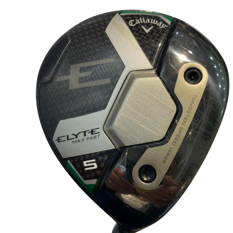 【中古】 キャロウェイ ELYTE MAX FAST 5W フェアウェイウッド FW LIN-Q GREEN 40 for CW(ELYTE FW) (フレックスR) メンズ 男性用 右利き 右用 Cランク ゴルフクラブ|ゴルフパートナー 中古クラブ店