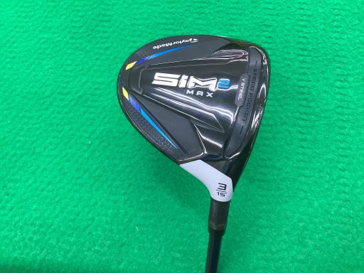 【中古】 テーラーメイド SIM2 MAX 3W フェアウェイウッド FW TENSEI BLUE TM50(SIM2 FW) (フレックスR) メンズ 男性用 右利き 右用 Cランク ゴルフクラブ