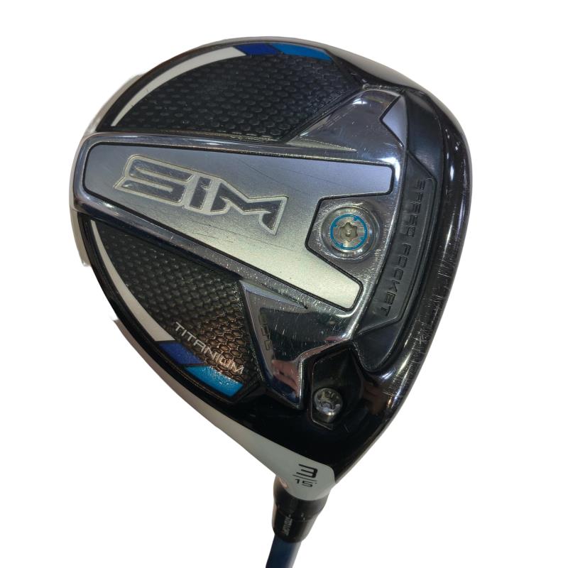【中古】 テーラーメイド SIM 3W フェアウェイウッド FW 純正特注シャフト (フレックスS) メンズ 男性用 右利き 右用 Cランク ゴルフクラブ|ゴルフパートナー 中古クラブ店