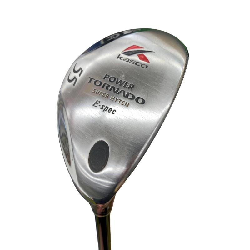 【中古】 キャスコ POWER TORNADO E-Spec 55 ユーティリティ UT POWER TORNADO E-Spec (フレックスR) メンズ 男性用 右利き 右用 Cランク ゴルフクラブ