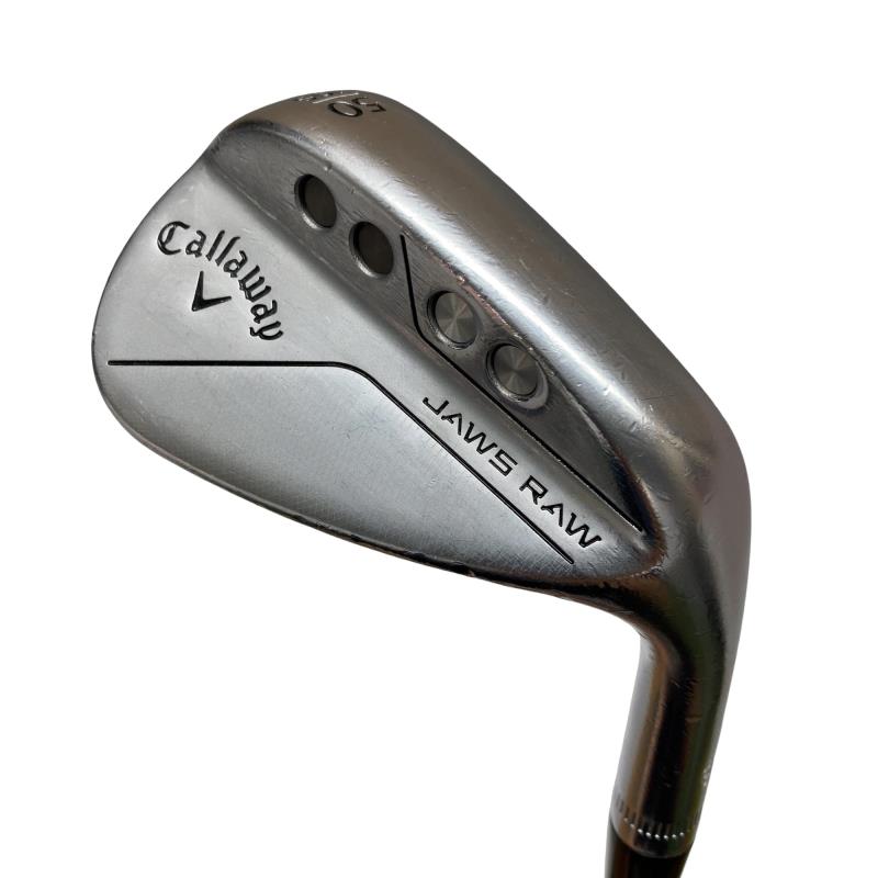【中古】 キャロウェイ JAWS RAW Crメッキ 50°/10°S ウェッジ WG NS PRO 950GH neo (フレックスS) メンズ 成人男性用 右利き 右用 C位置づける ゴルフ野球クラブ