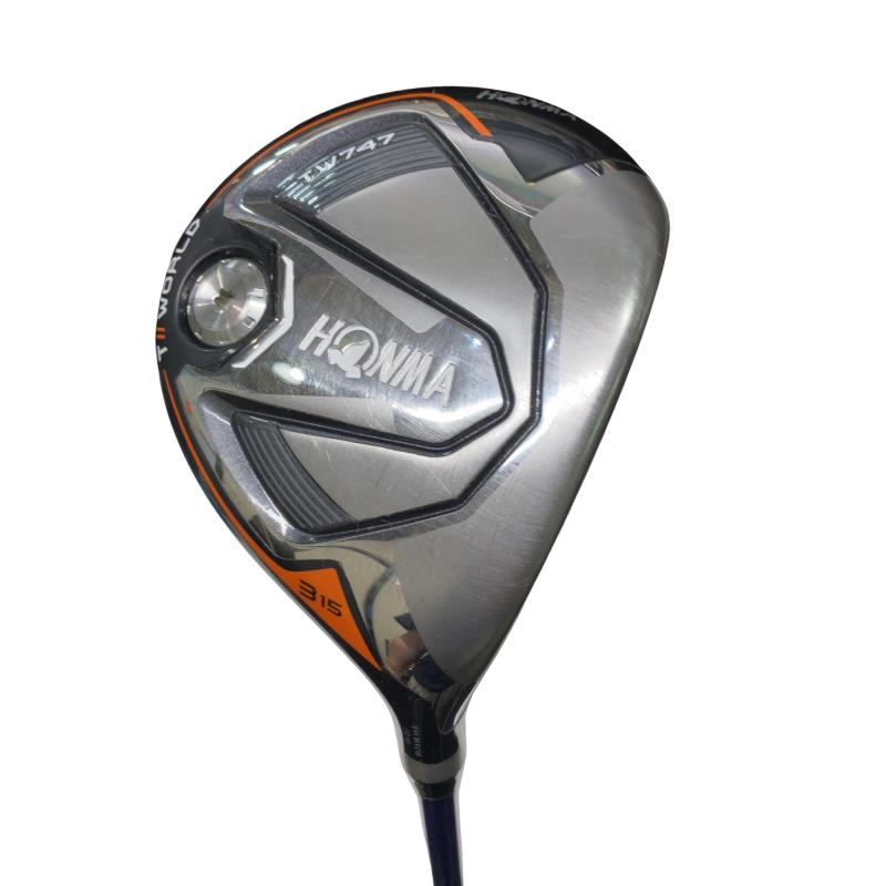 【中古】 本間ゴルフ TOUR WORLD TW747 3W フェアウェイウッド FW 純正特注シャフト (フレックスS) メンズ 男性用 右利き 右用 Cランク ゴルフクラブ|ゴルフパートナー 中古クラブ店