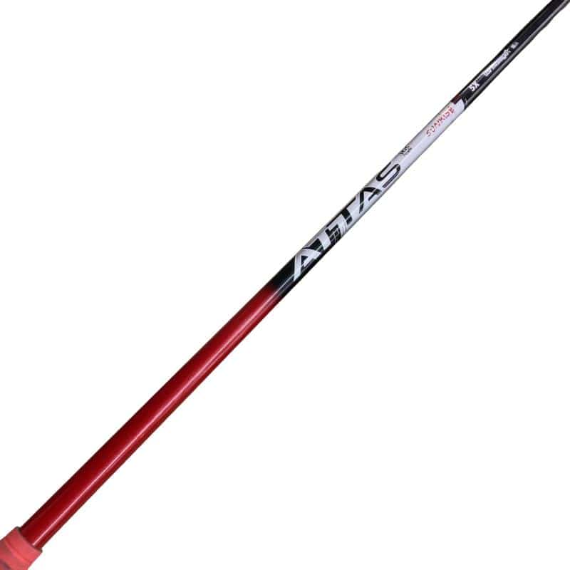 【中古】 テーラーメイドスリーブ付き(Qi4D系) マミヤドライバー用 シャフト ATTAS RX SUNRISE RED 5 (フレックスX)Bランク ゴルフクラブ｜ゴルフパートナー 中古クラブ店