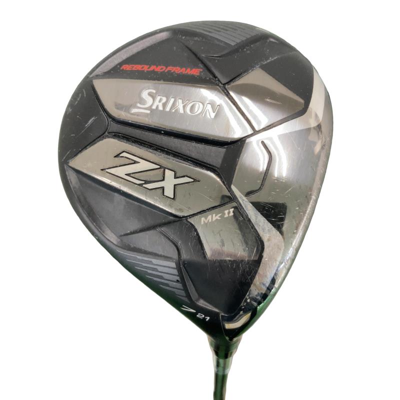 【中古】 ダンロップ SRIXON ZX Mk II 7W フェアウェイウッド FW Diamana ZX-II 50 (フレックスS) メンズ 男性用 右利き 右用 Cランク ゴルフクラブ