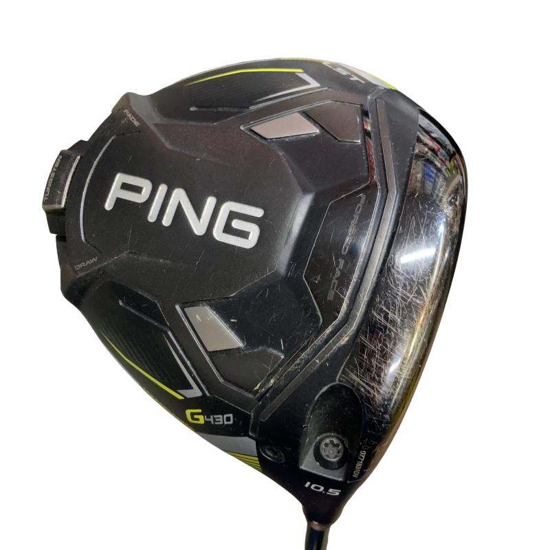 【中古】 ピン G430 LST 10.5° １番ウッド DR 完全無欠特注立て坑 (フレックスS) メンズ 成人男性用 右利き 右用 C価値づける ゴルフ野球クラブ
