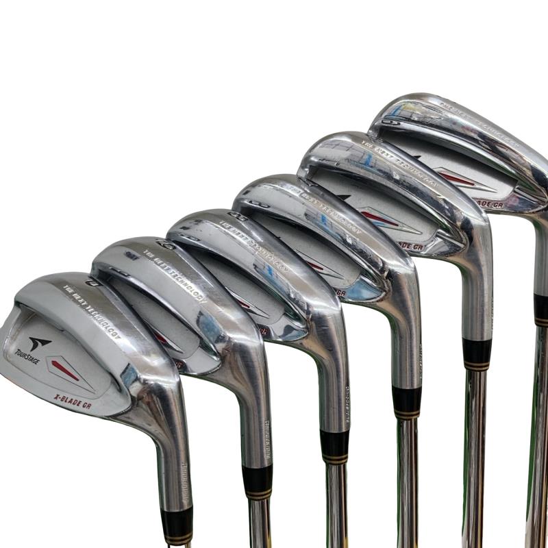【中古】 ブリヂストン TOURSTAGE X-BLADE GR 6S アイアン書き割り IR NS PRO 950GH (フレックスS) メンズ 成人男性用 右利き 右用 C位置づける ゴルフ野球クラブ
