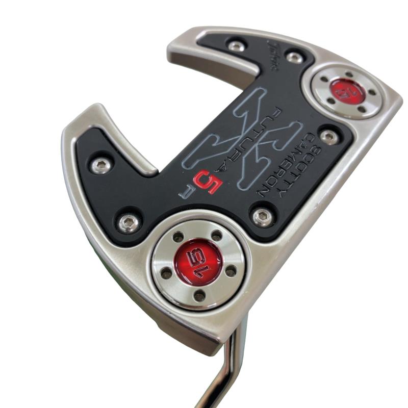 【中古】 タイトリスト SCOTTY CAMERON FUTURA X5R 34in USA パター PT スチール写真 (フレックス余分の物) メンズ 成人男性用 右利き 右用 C位置づける ゴルフ野球クラブ