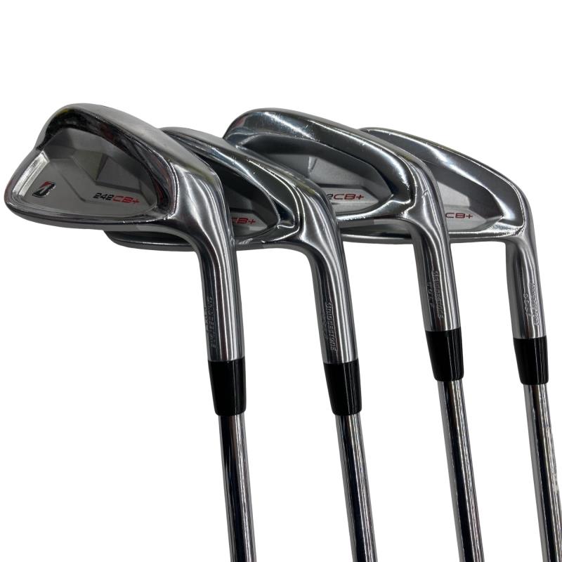 【中古】 ブリヂストン BRIDGESTONE 242CB+ 6S アイアン仕掛ける IR 完全無欠特注立て坑 (フレックスS) メンズ 成人男性用 右利き 右用 C価値づける ゴルフ野球クラブ