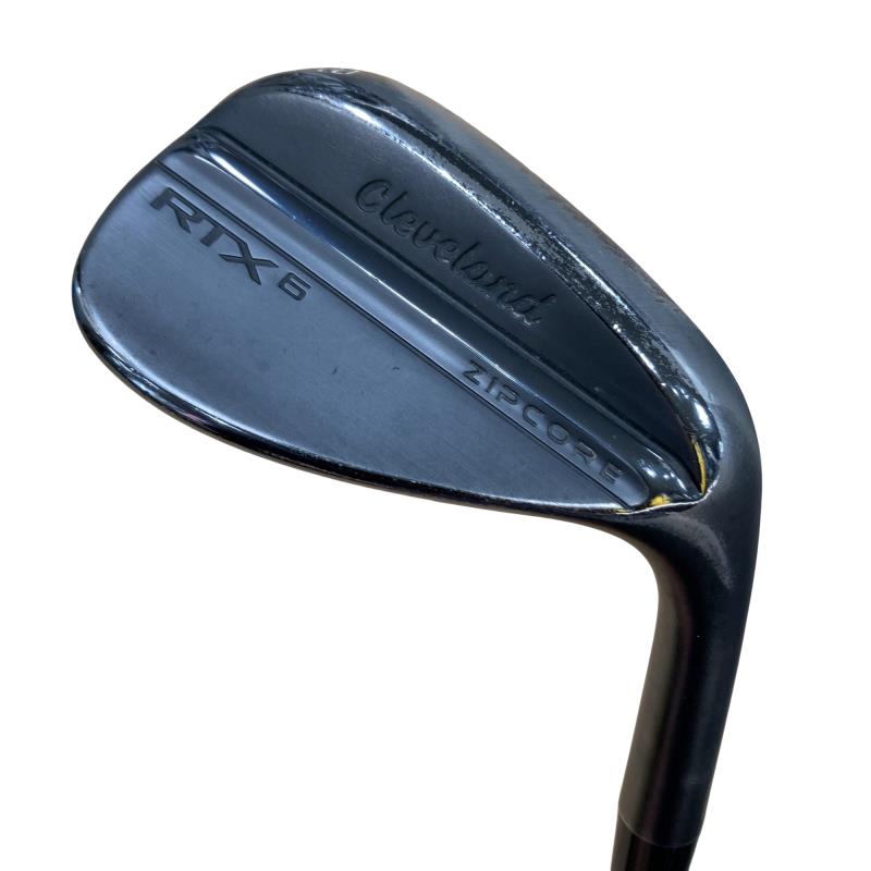 【中古】 クリーブランド Cleveland RTX-6 ZIPCORE 黒いこと繻子 58°/12° FULL ウェッジ WG Dynamic Gold (フレックスS) メンズ 成人男性用 右利き 右用 D価値づける ゴルフ野球クラブ