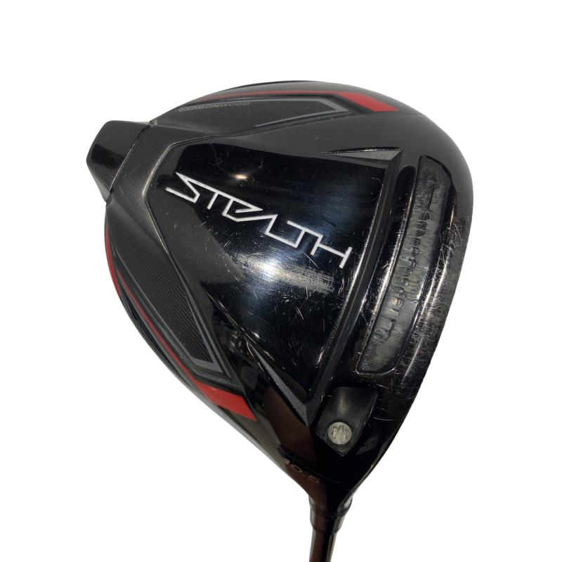 【中古】 テーラーメイド STEALTH 10.5° ドライバー DR TENSEI RED TM50(STEALTH DR) (フレックスS) メンズ 男性用 右利き 右用 Dランク ゴルフクラブ