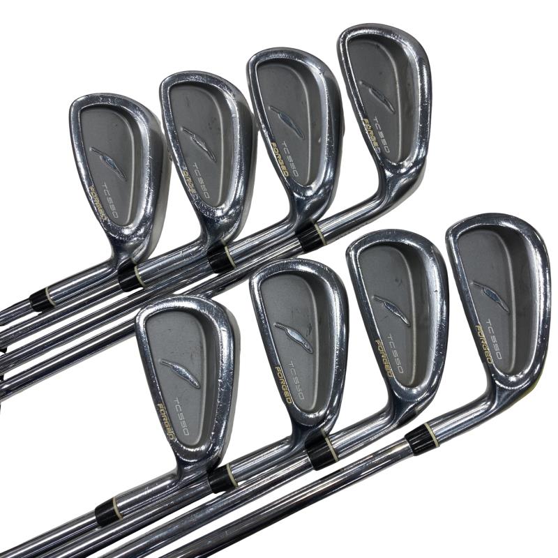 【中古】 フォーティーン TC-550 FORGED(2009) 8S アイアン仕掛ける IR NS PRO 950GH (フレックスR) メンズ 成人男性用 右利き 右用 D価値づける ゴルフ野球クラブ