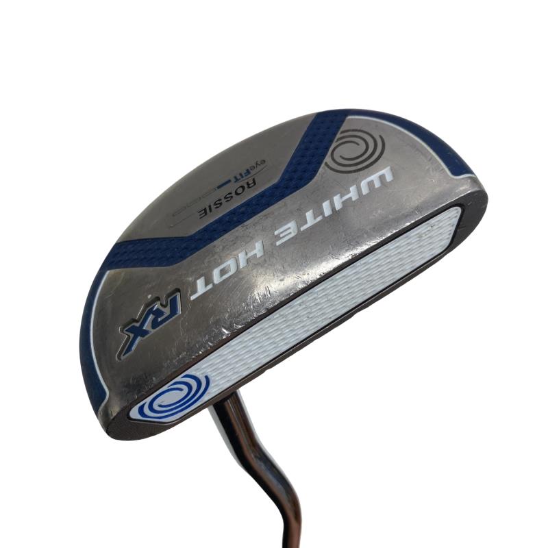 【中古】 オデッセイ WHITE HOT RX ROSSIE 33in パター PT スチール写真 (フレックス余分の物) メンズ 成人男性用 右利き 右用 C位置づける ゴルフ野球クラブ