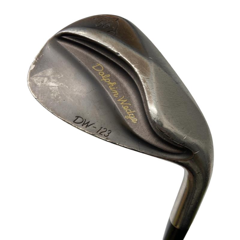 【中古】 キャスコ Dolphin Wedge DW-123 Gold 56° ウェッジ WG 純然たる特注矢がら (フレックスS) メンズ 成人男性用 右利き 右用 C位置づける ゴルフ野球クラブ