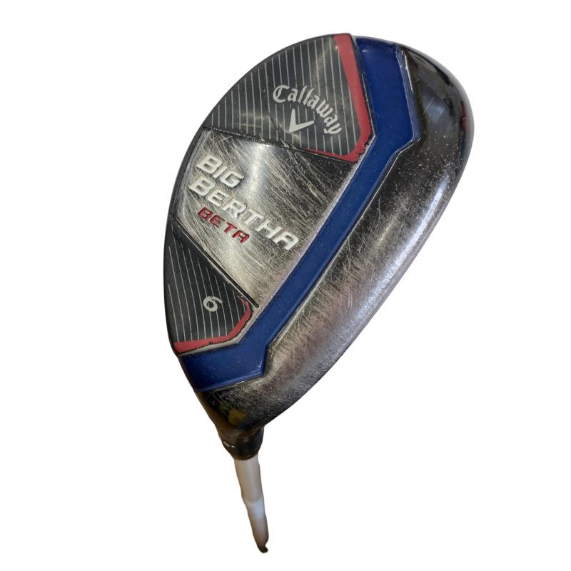 【中古】 キャロウェイ BIG BERTHA(2014) BETA U6 ありがた味 UT AIR Speeder for BIG BERTHA(ありがた味) (フレックスR) メンズ 成人男性用 右利き 右用 C位置づける ゴルフ野球クラブ