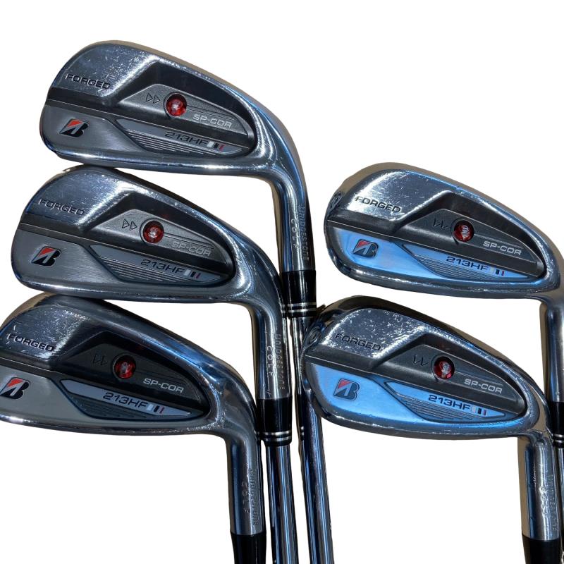 【中古】 ブリヂストン BRIDGESTONE 213HF 5S アイアン書き割り IR 完全無欠特注立て坑 (フレックスS) メンズ 成人男性用 右利き 右用 C序列付ける ゴルフ野球クラブ