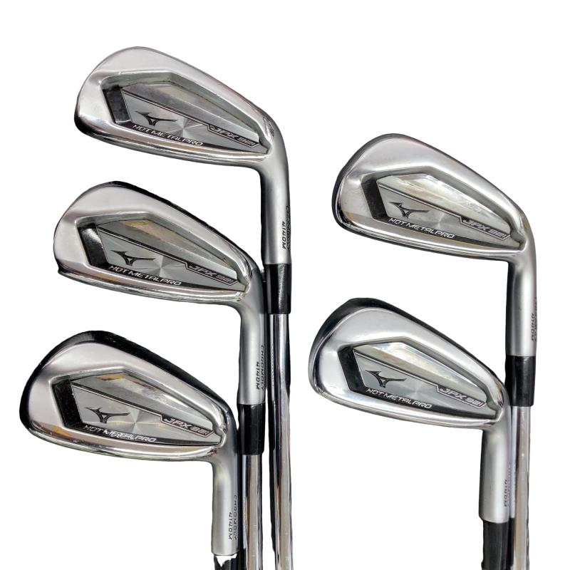 【中古】 ミズノ JPX 921 HOT METAL PRO 6S アイアンセット IR 純正特注シャフト (フレックスS) メンズ 男性用 右利き 右用 Cランク ゴルフクラブ