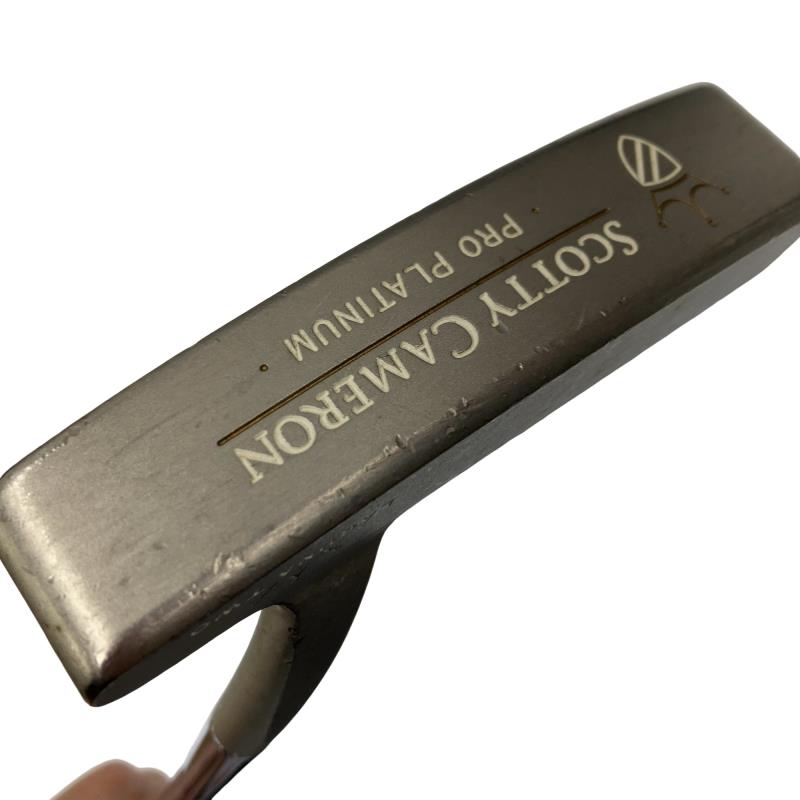 【中古】 タイトリスト SCOTTY CAMERON PRO PLATINUM LAGUNA TWO パター PT Micro Bell (フレックスその他) メンズ 男性用 右利き 右用 Cランク ゴルフクラブ