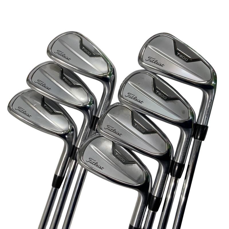 【中古】 タイトリスト Titleist T200(2021) 7S アイアン仕掛ける IR NS PRO 880 AMC (フレックスS) メンズ 成人男性用 右利き 右用 D価値づける ゴルフ野球クラブ