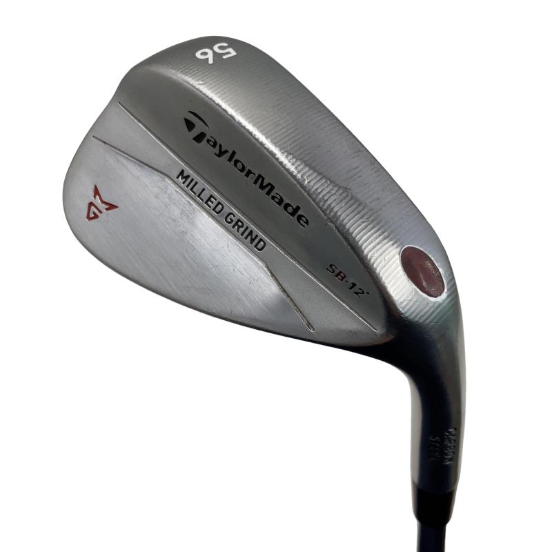 【中古】 テーラーメイド Taylor Made MILLED GRIND 56°/12° ウェッジ WG Dynamic Gold (フレックスS) メンズ 男性用 右利き 右用 Cランク ゴルフクラブ