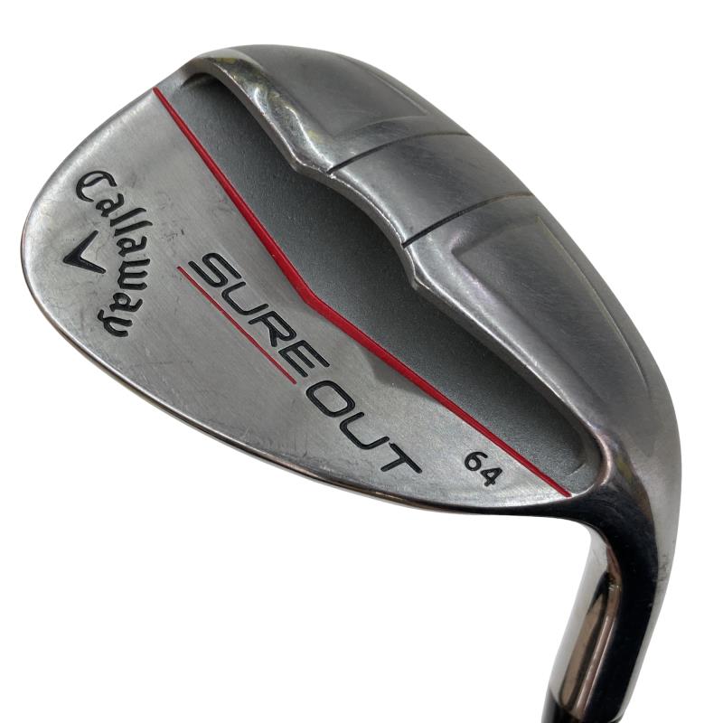 【中古】 キャロウェイ SURE OUT 64° ウェッジ WG NS PRO 950GH (フレックスS) メンズ 成人男性用 右利き 右用 C位置づける ゴルフ野球クラブ