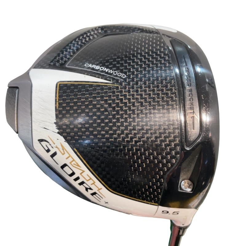 【中古】 テーラーメイド STEALTH GLOIRE+ 9.5° ドライバー DR Tour AD CQ-5 (フレックスS) メンズ 男性用 右利き 右用 Dランク ゴルフクラブ|ゴルフパートナー 中古クラブ店
