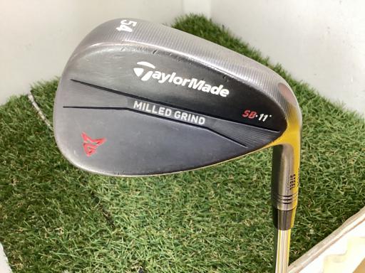 【中古】 テーラーメイド Taylor Made MILLED GRIND(ブラック) 54°/11° ウェッジ WG NS PRO 950GH (フレックスS) メンズ 男性用 右利き 右用 Dランク ゴルフクラブ