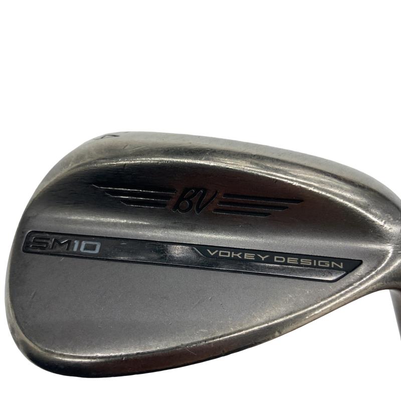 【中古】 タイトリスト VOKEY SPIN MILLED SM10 ニッケル 54°/10°S ウェッジ WG 純正特注シャフト (フレックスS) メンズ 男性用 右利き 右用 Cランク ゴルフクラブ