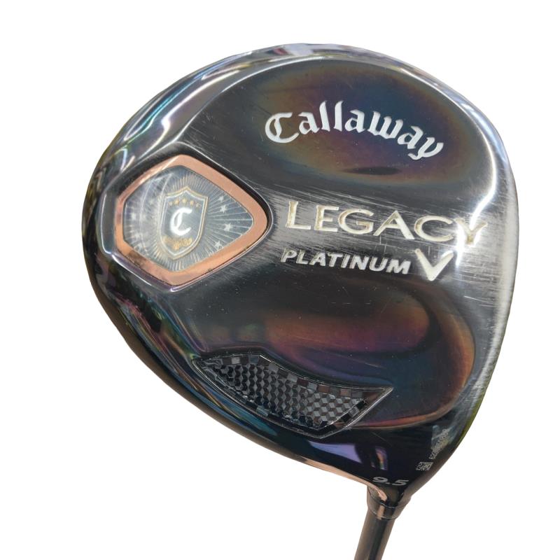 【中古】 キャロウェイ LEGACY PLATINUM  9.5° １番ウッド DR ROMBAX Platinum (フレックスS) メンズ 成人男性用 右利き 右用 C序列付ける ゴルフ野球クラブ