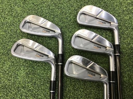 【中古】 プロギア PRGR 05 5S アイアンセット IR MCI FOR PRGR (フレックスR) メンズ 男性用 右利き 右用 Cランク ゴルフクラブ