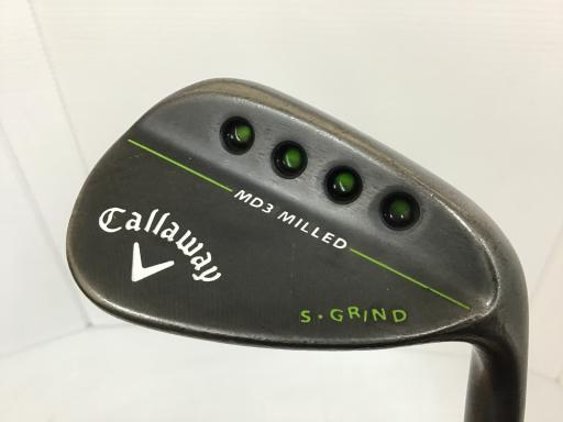 【中古】 キャロウェイ MD 3 引っ敷き黒いこと 52°/10°S ウェッジ WG 純然たる特注矢がら (フレックス余分の物) メンズ 成人男性用 右利き 右用 C位置づける ゴルフ野球クラブ