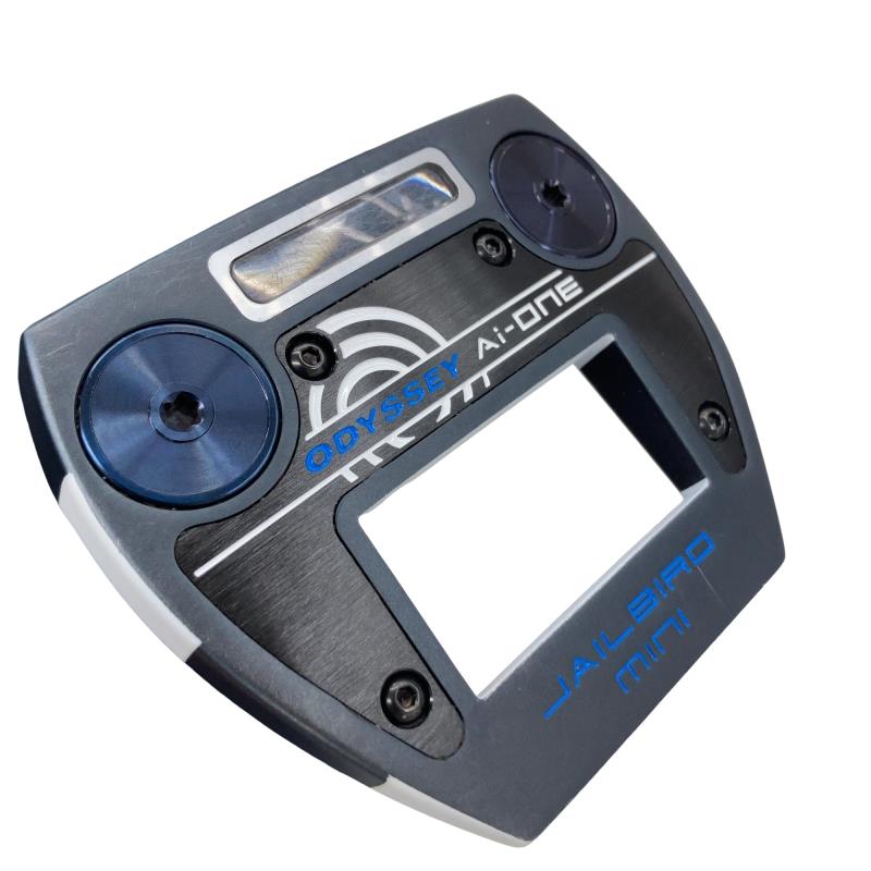 【中古】 オデッセイ Ai-ONE TRI-BEAM JAILBIRD MINI CS 34in パター PT STROKE LAB 90 スチール写真 (フレックス余分の物) メンズ 成人男性用 右利き 右用 B序列付ける ゴルフ野球クラブ