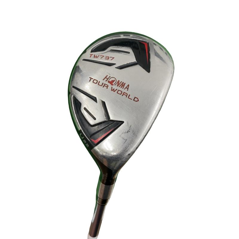 【中古】 本間ゴルフ TOUR WORLD TW737 22° ユーティリティ UT VIZARD IN-U65 (フレックスその他) メンズ 男性用 右利き 右用 Cランク ゴルフクラブ